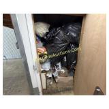 BAGS, SMALL SHELF, BOXES
