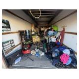 DRUMS, LAWN MOWER, TV, FURNITURE