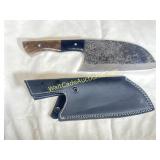 Damascus Knife, 12in Steal -  Outdoor Butcher