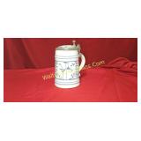 Stein - Blue Onion Porcelain with Lithoplane