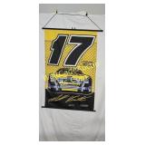 Nascar Wall Banner - Dewalt 17 Matt Kenseth