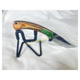Damascus Knife - 8in Steal, Custim Hand - Full