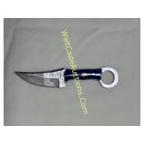 Damascus Knife - 6" Karambit Knife,