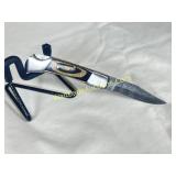 Damascus Knife - 7in Steal, Pocket Knife