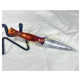 Damascus Knife - 8in Steal, Tactical Dagger