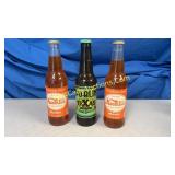 Soda Bottles - (3) 2 Full, 1 Empty, Nesbittï¿½s Of