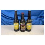 Soda Bottles - (3) Full Bottles, 2-Beer Wild
