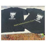 T-shirts - (2) "East Texas Arms", Size XL, Black
