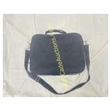 Black Laptop Briefcase Carrying  Case 16x12