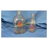 Foremost Dairy Glass Milk Jug & Borden