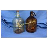 One Gallon Glass Jugs -(2)