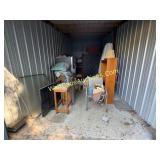 REFRIGERATOR, BOXES, FURNITURE
