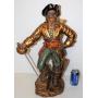 Vintage 2' Tall Ceramic Pirate