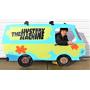 Mystery Machine Handpainted Wood Cutout Scooby-Doo