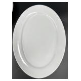 3 Large Royal Limited White Food Platters