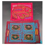 Molas From Cuna Indians Panama Hand Made