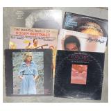 Tote Full of Vntg LPs Record Albums - Olivia +