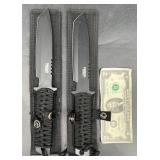 Pair of New Defender Xtreme Fighting Knives