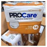 3 Boxes Pro Care Protective Underwear Sz XL
