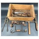 Vintage Tools - Monkey Wrench, Bolt Cutter +