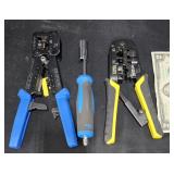 Cable Tech Tools - Crimper, Connector Removal +