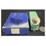Vintage Dynamo Hand Crank Flashlight #1537 w Box