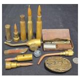 Vintage Treasures - Bullets, Knife, Razor +