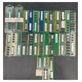 Assorted Computer Memory RAM Modules