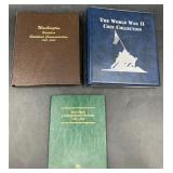 2 State Quarter Books & WWII Coin Binder