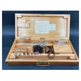 Vintage OTT Current Meter in Wood Case