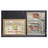 2 Bar Mirrors - Heileman