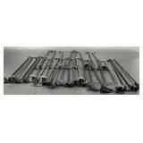 Metal Branding Irons Collection W Initials