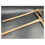 Vintage Pickaxe & Hoe