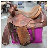 Nice Leather Horse Saddle