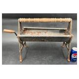 Vintage Newspaper Fire Log Roller