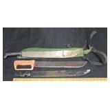 3 Used Machetes