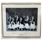 Vntg Art Print Charge of the Flower Bottle Brigade