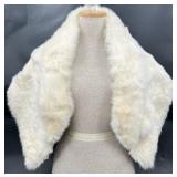 Beautiful White Mink Shoulder Stole