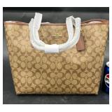 Coach City Tote Purse Signature Canvas #H2396-5696