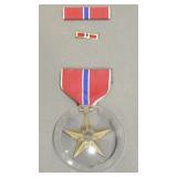 WW2 Bronze Star w Case & Name