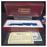 Mantua The Royal Blue Steam Engine Train Model COA