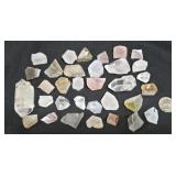 Rough Quartz Gemstones for Tumbling