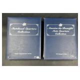 2 US Statehood Quarters Books w 88 Coins