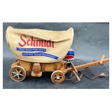 Schmidt Beer Advertising Wagon Table Lamp Works