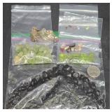 Mixed Gemstones - Tumbled Smokey Quartz, Rough +