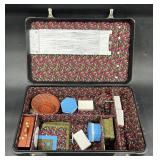Handmade Doll Case & Play Closet w Extras Suitcase