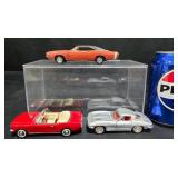 3 Franklin Mint Diecast Collectible Cars