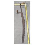 Antique 36" Long Hay Saw