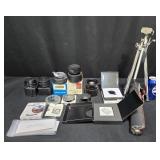 Camera Equipment - Lenses, Filters, Tripod +
