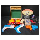 Toy Lot - Las Vegas Rugby Football, Water Guns +